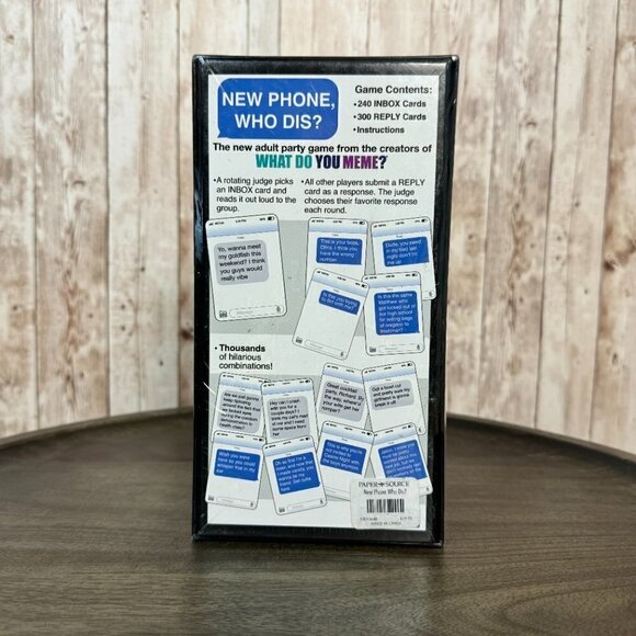 New Phone, Who Dis? Adult Party Game from the Creators of What Do You Meme? - Picture 4 of 4